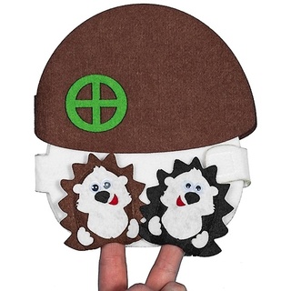 Пальчиковый театр Чудо-дом "Грибок" (фетр)