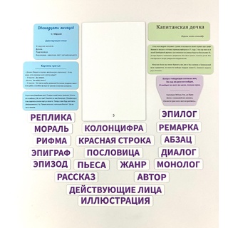 Набор магнитных карточек: "Начинаем читать"