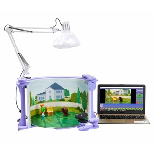 Сиреневая Мультстудия для кукольной анимации. Стандарт (Full HD камера, автофокус)