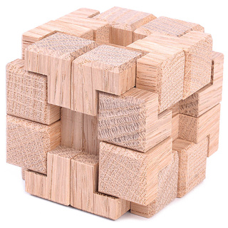 Головоломка "Узел-куб" (дерево)