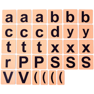 Набор магнитных карточек "Математические символы"*