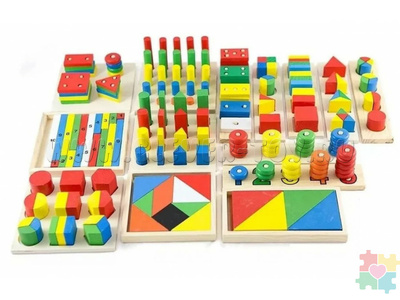 Развивающий набор "Монтессори 14 в 1"