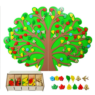 Декоративно-развивающая панель "Дерево" (Времена года)